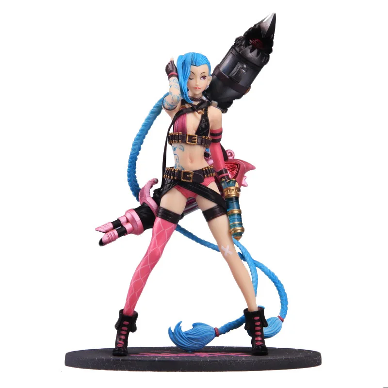 

League of Legends Jin Kesi hand-made toys runaway loli doll LOL game around Jinx Yasuo doll ornaments