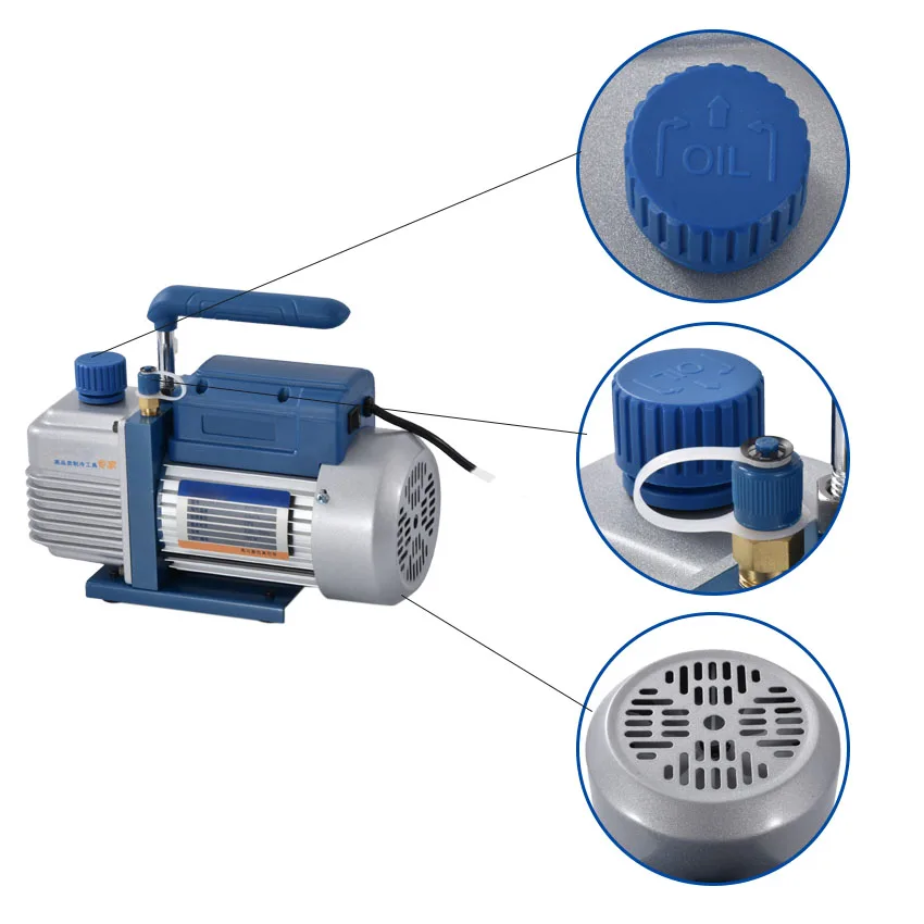 1Л FY-1C-N лабораторный вакуумный насос для вакуумной фильтрации, ремонт холодильного оборудования, кондиционер, Мини Вакуумный насос 220 В 150 Вт 2 ПА