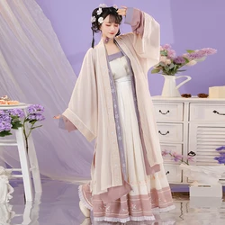 Hanfu – ensemble de vêtements de Style traditionnel chinois pour femmes, robes de princesse féerique, costume de Cosplay de la dynastie des chansons 