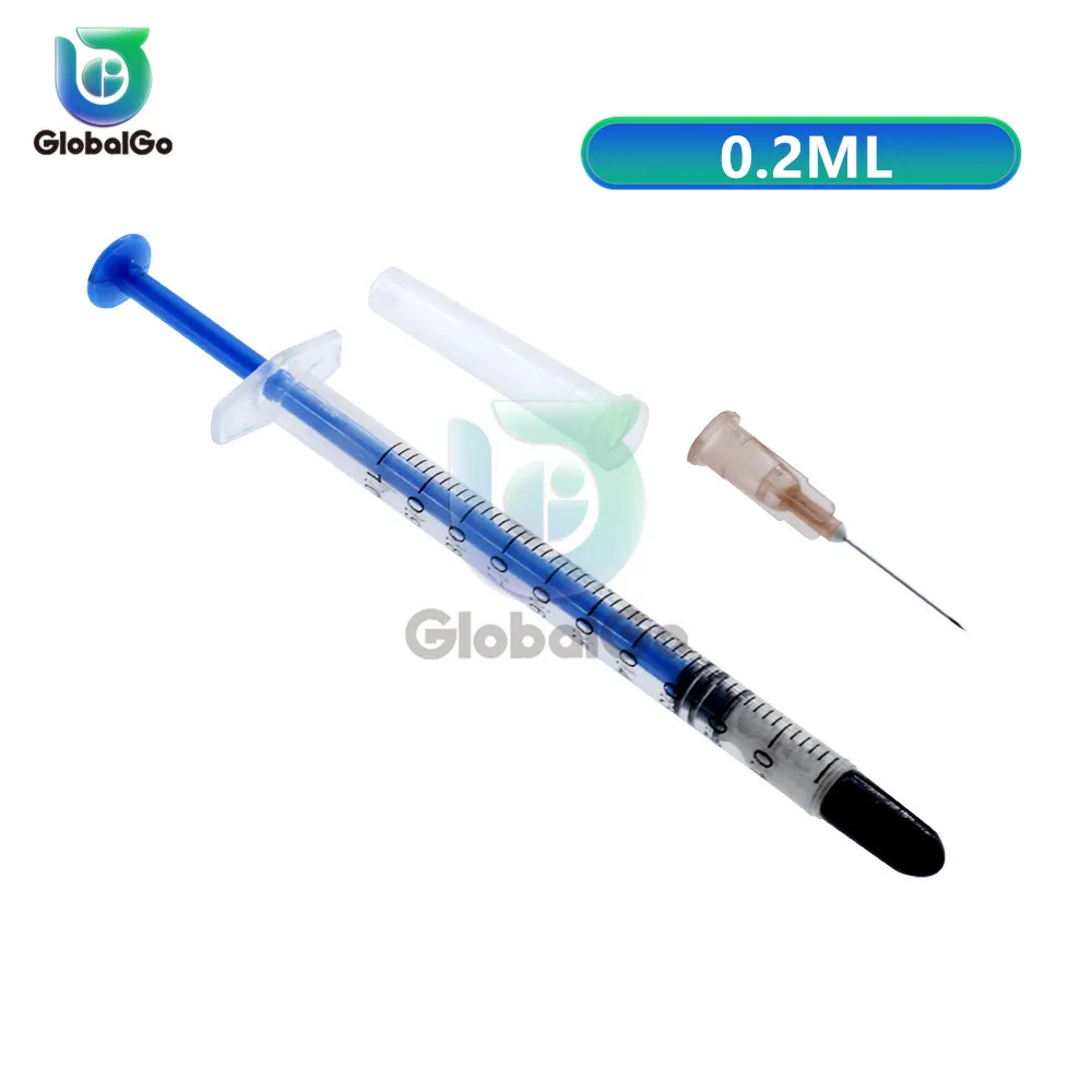 0.2ML Игла в форме звезды-922 PCB PGA BGA SMD с гибким наконечником шприц флюс паяльной пасты Смазка ремонт Solde припой для снятия фитиль провода - Цвет: 0.2ML