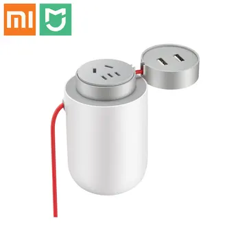 

Original Xiaomi Mijia 100W Portable Car Power Inverter Converter DC 12V to AC 220V with 5V/2.4A Dual USB Ports Car Charger
