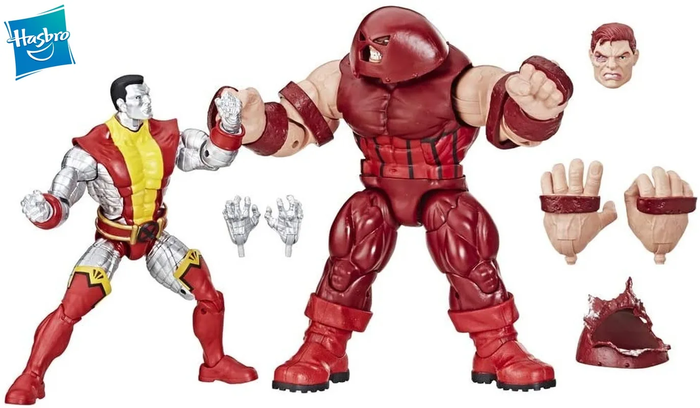 HASBRO Marvel 80th Anniversary Legends серия 2шт фильм X MAN Juggernaut стальные экшн-пальцы Коллекционная