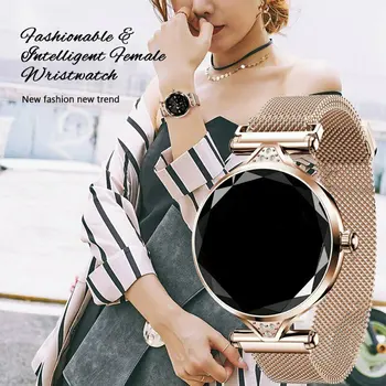 

H1 Lady Smart Watch Fashion Women Watch Heart Rate Monitor Fitness Tracker Women Smartwatch Bluetooth Waterproof Smart Bracelet