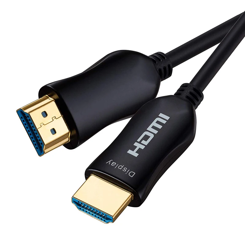 Кабель HDMI оптоволоконный кабель 2 0 4K 60 Гц 3D 5 м 10 15 20 30 40 50 100 для HD TV LCD ноутбука PS4