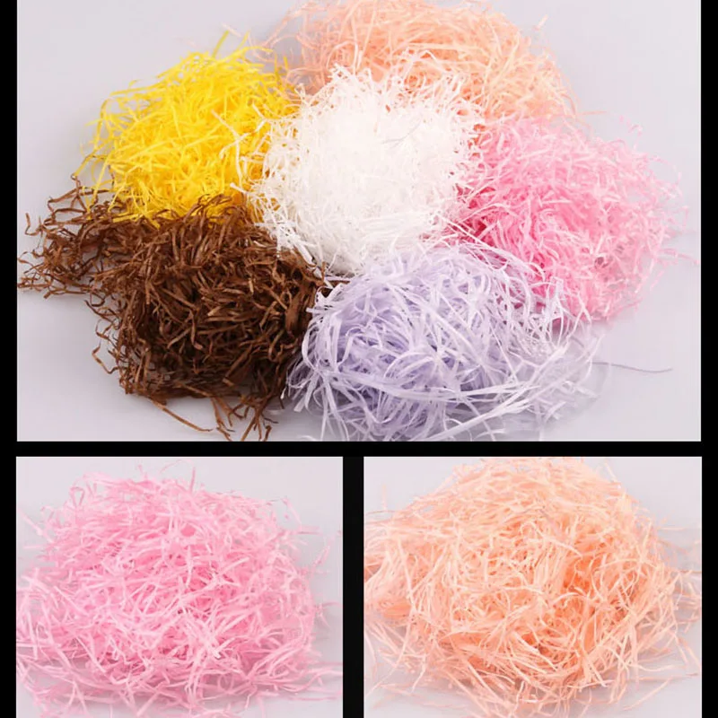 100 г измельченная бумага карамельного цвета фотобумага украшение на Новый год и