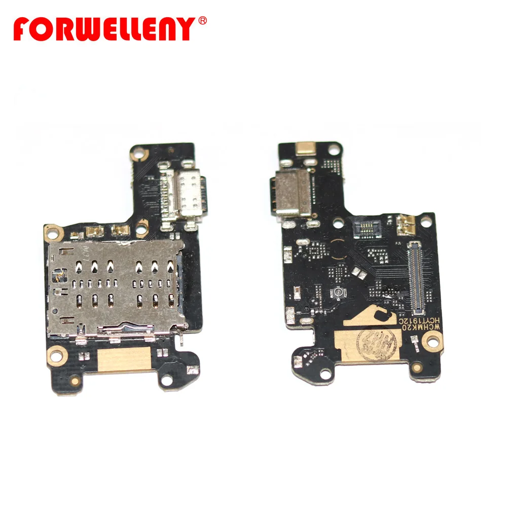 For xiaomi xiomi Mi9T mi 9T Charging Port Ribbon usb mic bottom board Flex Cable Replacement