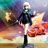 25cm Fate Grand Order Black Stand Avenger Joan of Arc Jeanne d'Arc Alter PVC Action Figure Collectible Model Toy Gift