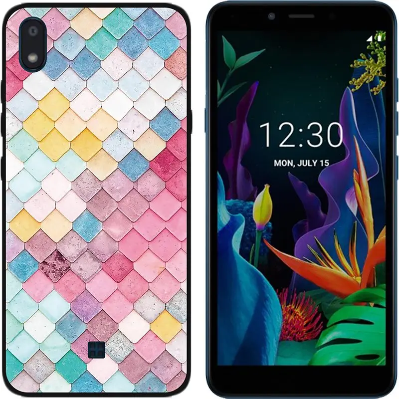 Picture 5 Грязеотталкивающий противоударный чехол для телефона LG K20 модный силиконовый мягкий чехол водонепроницаемый держатель для телефона - Цвет: Picture 5