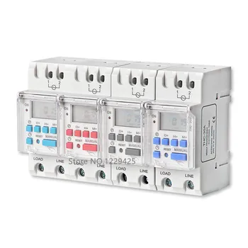 

THC-30A Electric Digital Timer Switch AHC-30A Programmable 30A AC DC 12V 24V 110V 220V 240V Electronic Timers THC30A