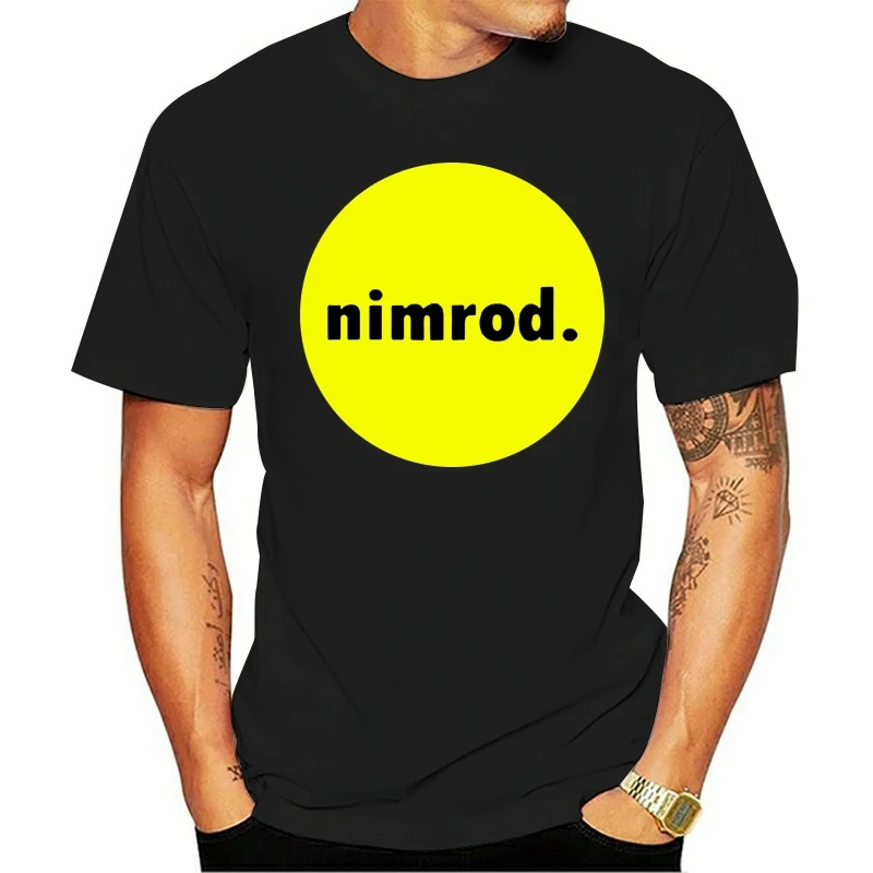 Винтажная Зеленая Мужская футболка Nimrod 1997 новая модная мужская с коротким