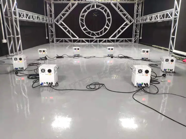 White Midium Cold spark machine