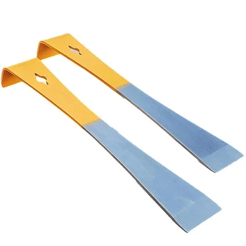 

Stainless Steel Orange Honeycomb Toolbox with Flat Bar For Beehives, 2 Packs of Beekeeping Supplies