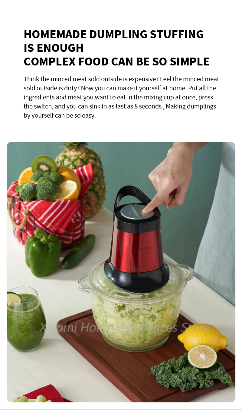 Xiaomi youpin Liven Multifunctional Electric Meat Grinder Price in