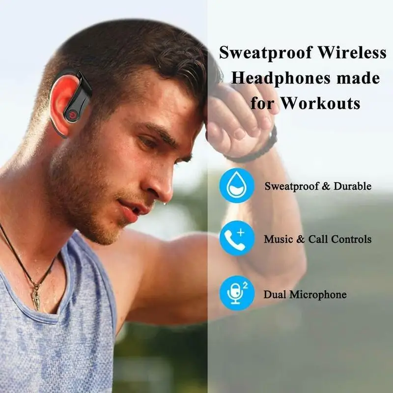 Беспроводные наушники HBQ Q62 TWS Bluetooth 5 0 крючок для наушников спорта зарядка чехол