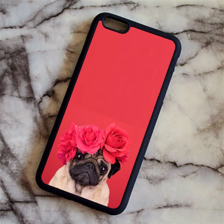 Серый Чехол для телефона KETAOTAO с милой собачкой Питбулем s для iPhone 4S 5C SE 5 5S 6 6S 7 8 Plus XR XS Max чехол из мягкого ТПУ резины и силикона - Цвет: Серый