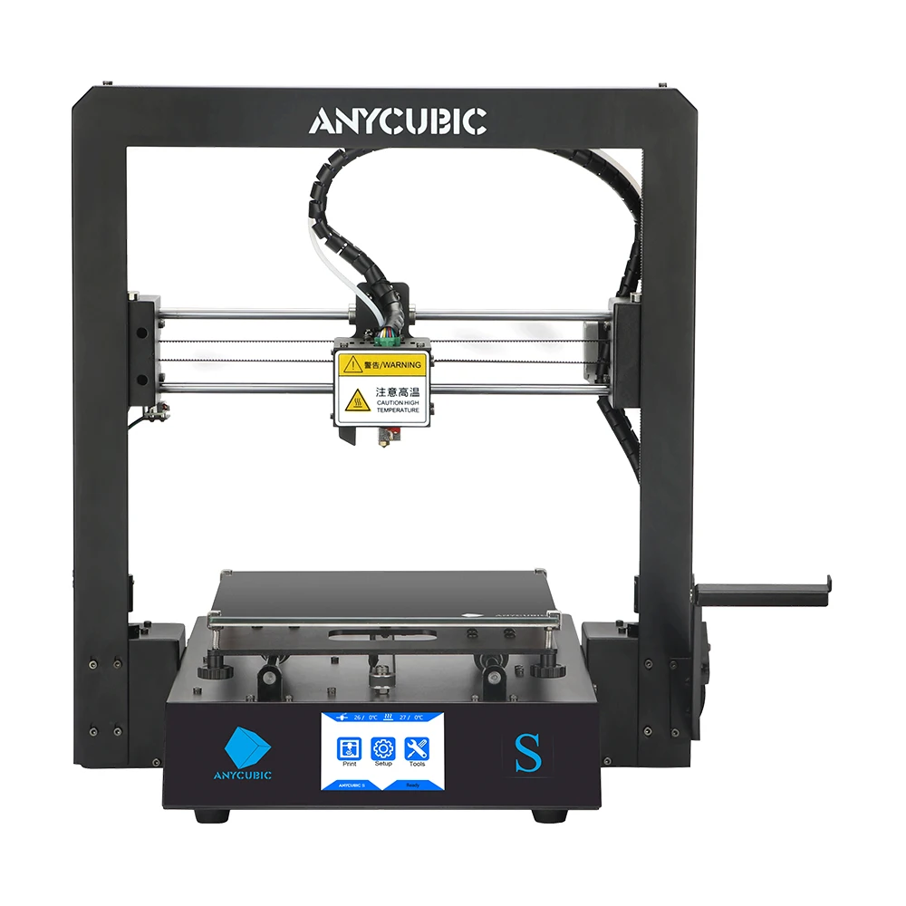 3D Printer Mega S Printing Flexible Filament Metal Frame Touch Screen Anycubic I3 Mega Upgrade Extruder Kit With Hotbed 3d print model 3D Printers