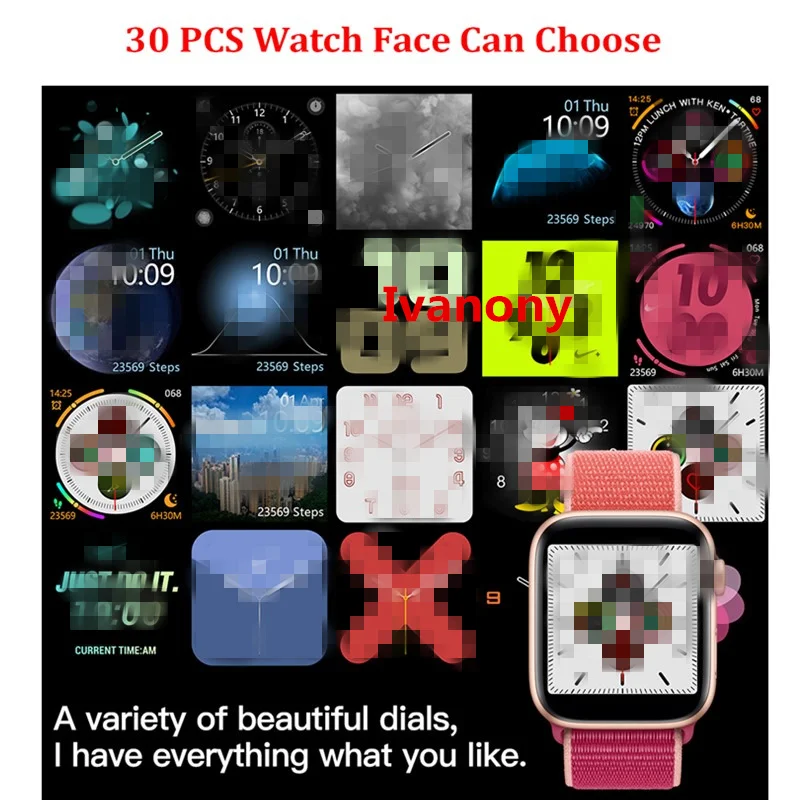 IWO 12 серия 5 1:1 умные часы для мужчин MTK2502 IWO 12 умные часы 40 мм 44 мм часы 5 Bluetooth фитнес-трекер для Xiaomi samsung