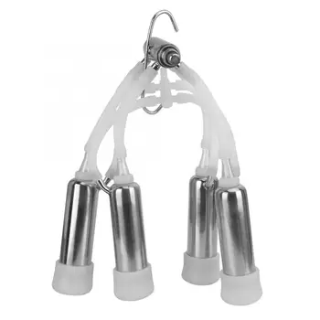 

Farm Stainless Steel Livestock Goat Milking Machine Cup Kits Cow Milking Unit Tool Set Manual Cow Goat Parts Kit Sheep Parts