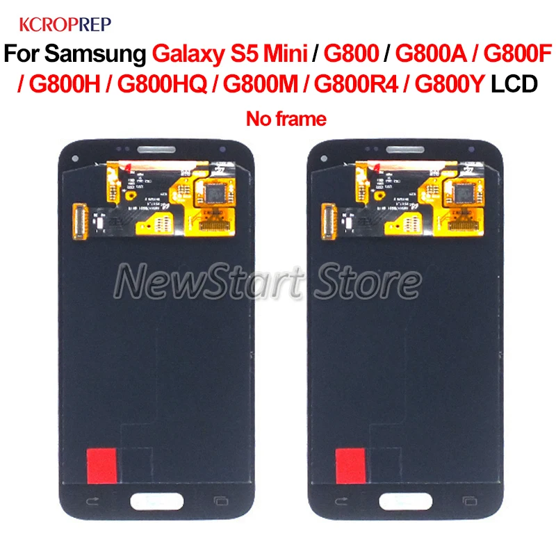 ЖК дисплей с дигитайзером сенсорного экрана в сборе для Samsung Galaxy S5 Mini G800 G800A G800F G800H