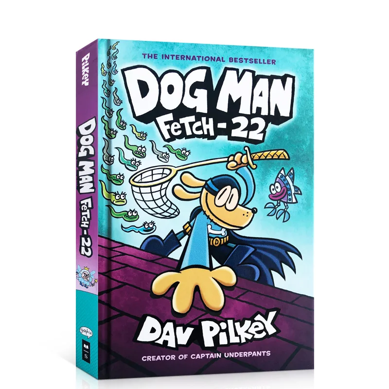 Original Popular Comic Books The Adventures of Dog Man 8 Dav Pilkey Dogman English Novel Book for Children | Канцтовары для офиса