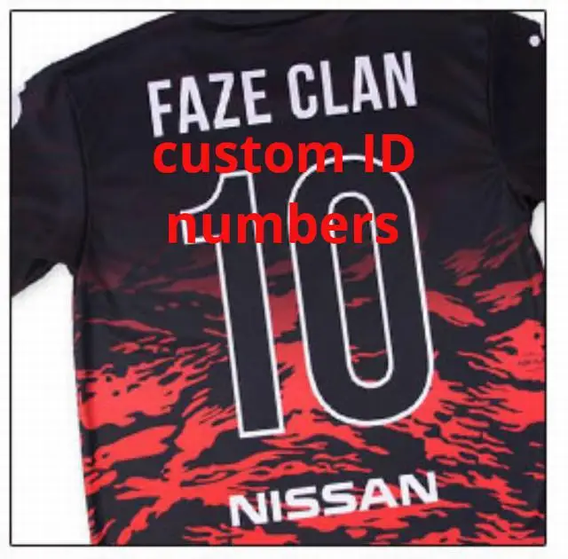 custom faze clan jersey
