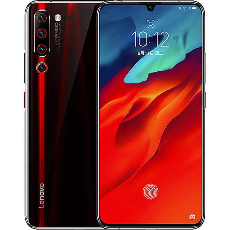 Мобильный телефон lenovo Z6 Pro, 6,39 дюймов, 6 ГБ ОЗУ, 128 Гб ПЗУ, Восьмиядерный процессор Snapdragon 855, задняя камера 48 МП, четырехъядерный смартфон