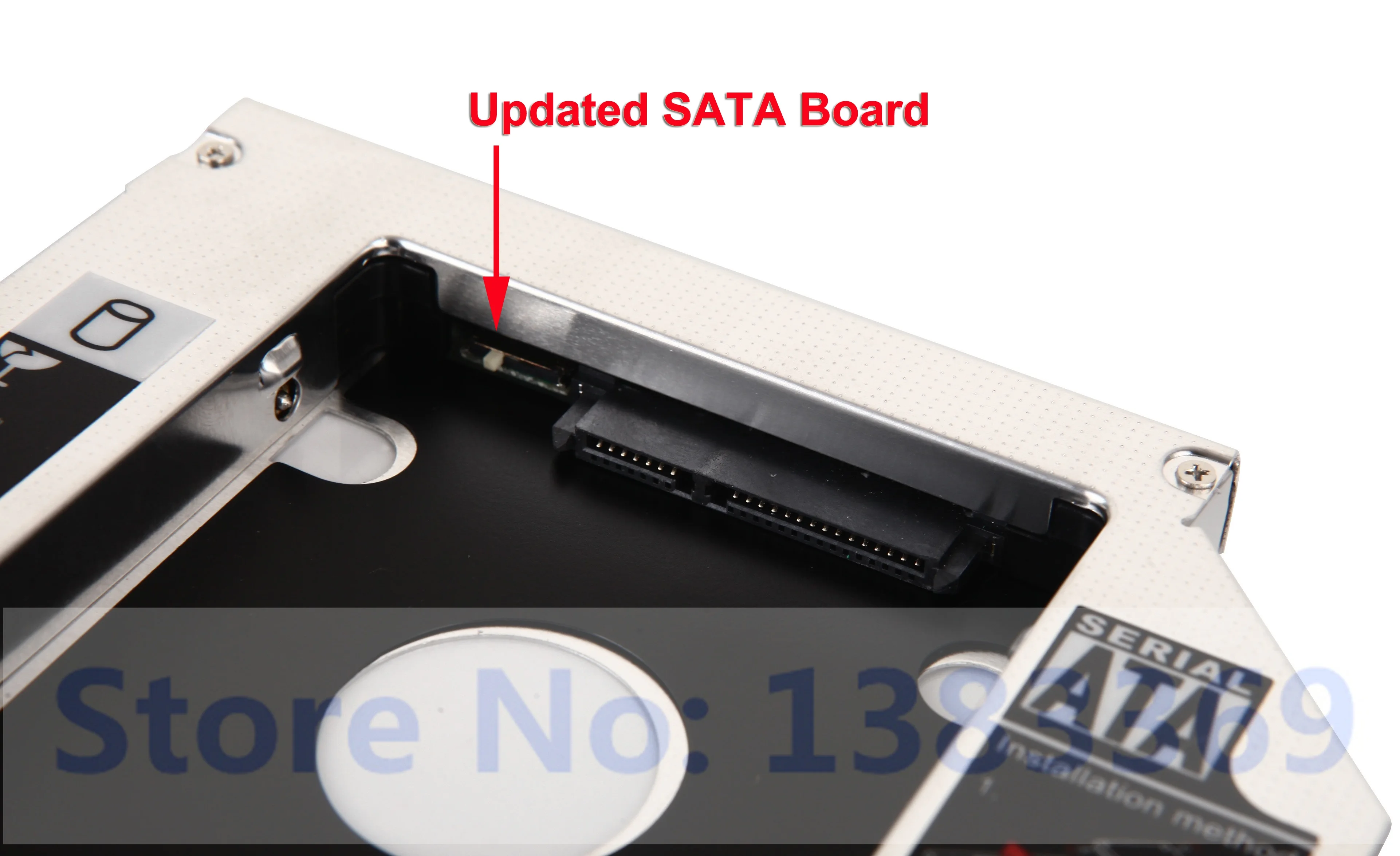 SATA 2nd жесткий диск SSD HDD Caddy рамка адаптера для lenovo ThinkPad L410 L412 L420 L421 с рамкой и кронштейном