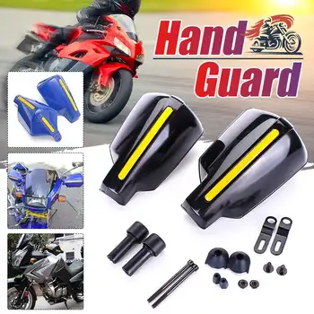 

2X Motorcycle Hand Guard Handle Protector Shield Motorbike Motocross Scooter Windproof Handlebar HandGuards Protection Motobike