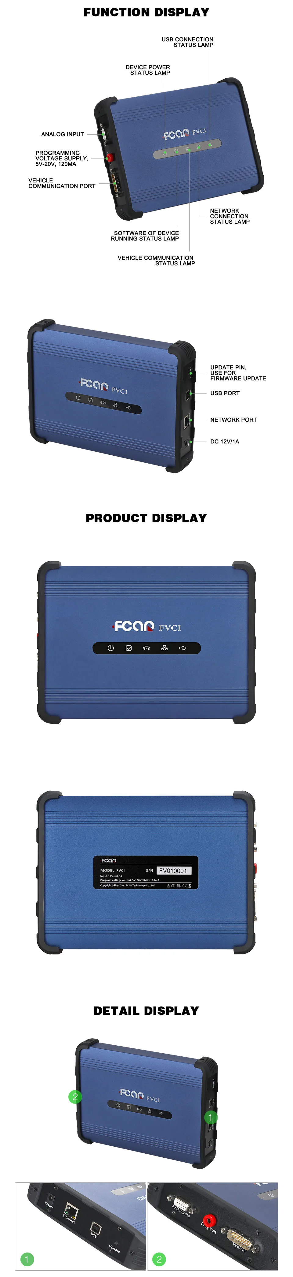 FCAR FVCI Supports J2534 Protocol