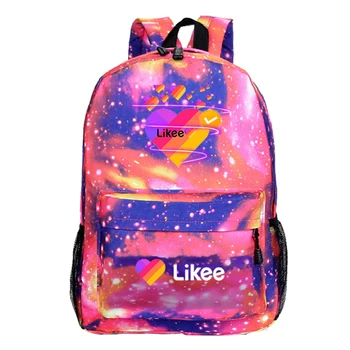 

New pattern Likee Video APP like Likee rucksack boys girls Cartoon Backpack like Likee School Bags beautiful Backpack