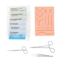 

1 Set Practical Suture Practice Tools Suture Training Tool Suture Training Skin