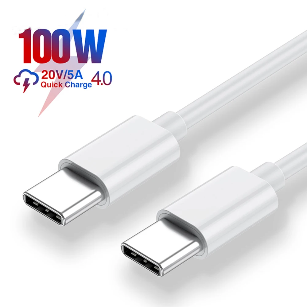 BaySerry PD 100W кабель-Переходник USB C на Type кабель для быстрой зарядки и 5A QC 4 0 зарядное