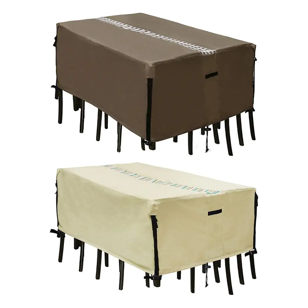 Square Dust Cover Waterproof Furniture For Terrace Table Outdoor Oxford Cloth Garden Sun Protection Dust-proof Tools | Дом и сад