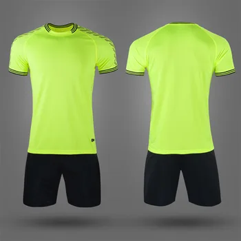 

New football suits, sports breathable short-sleeved football suits, training suits for children