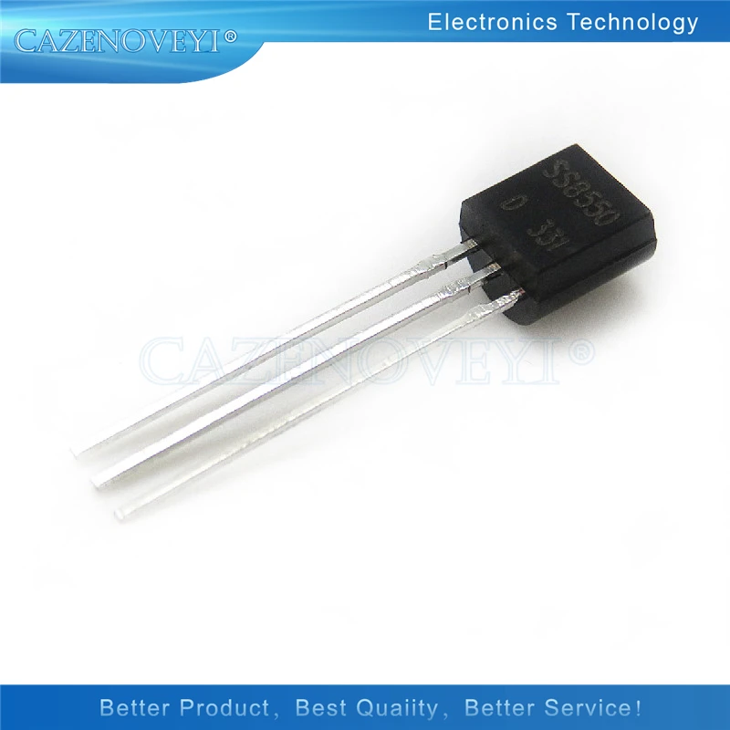 100 шт./лот S8550 TO92 S8550D TO-92 85950 ТРАНЗИСТОР (PNP) 0.5A 40V Новый и оригинальный в наличии |