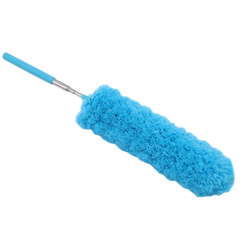 sky blue Модные волокна+ нержавеющая сталь мини пылевые клещи электростатические магические клещи оконная мебель коллектор домашняя щетка для чистки инструмент - Цвет: sky blue