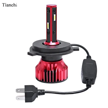 

Mini Car Headlight H7 LED H11 LED 9006 9005 4 Side Bulb Car Headlight Fog Lamp 6000k 100W 10000 LM car accessries