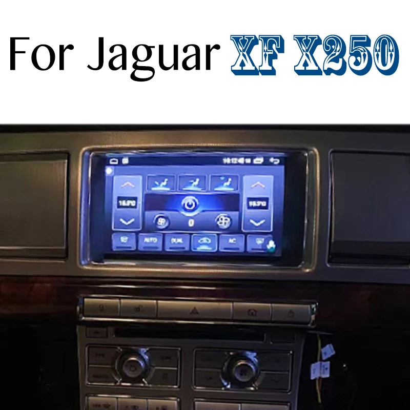 For Jaguar XF X250 250 2007~2015 Car Multimedia Android Screen NAVI GPS Audio Accessories CarPlay Vehicle Radio Navigation