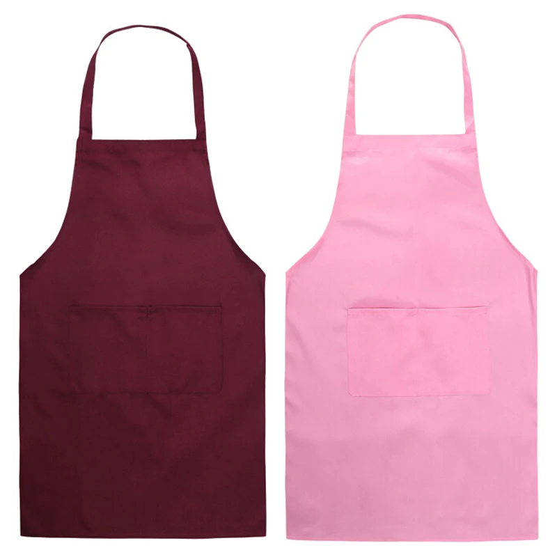 Кухонный Фартук для кухни женщин и мужчин домашние нагрудники с карманами