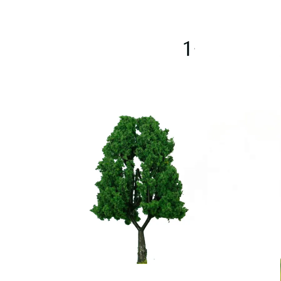 

200pcs 5cm 1/200 model trees architecture for ho train layout modelbouw scene maker factory