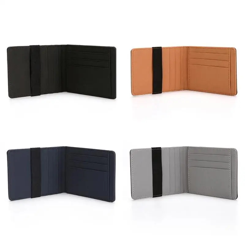 

Men Credit Card Holder For Business Males Design Using In Daily Life Minimalist RFID Blocking Wallet