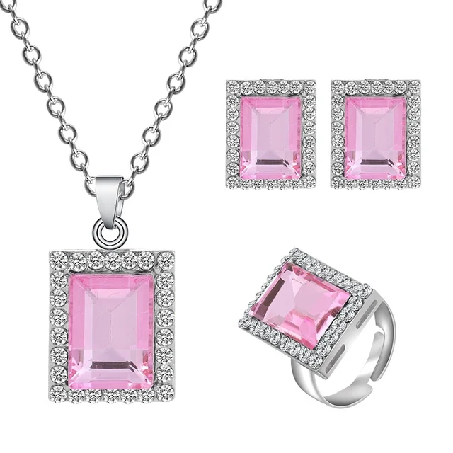 Fegor African Crystal 3pcs  Jewelry Sets - Image 4