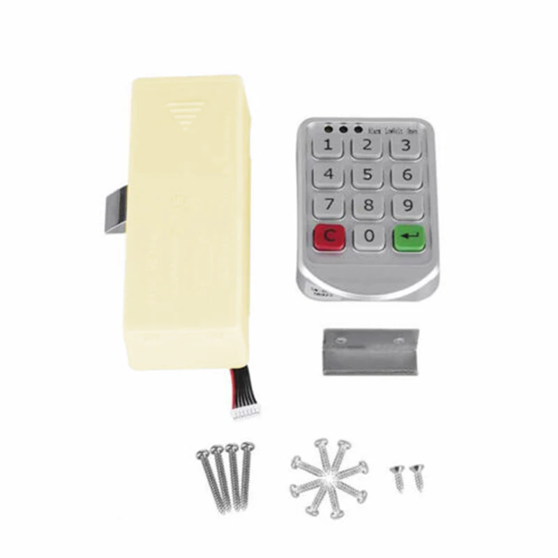 

Safety Keypad Lock Security Digital Home Code Keyless Locker Tools Accessories Number Cabinet