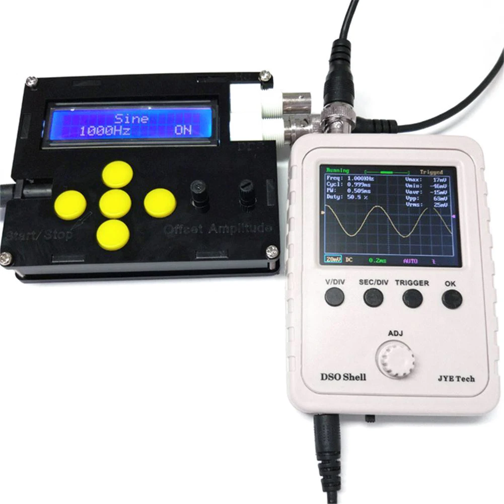 

Fully Assembled DSO FNIRSI-150 15001K DIY Digital Oscilloscope Kit With Housing case box