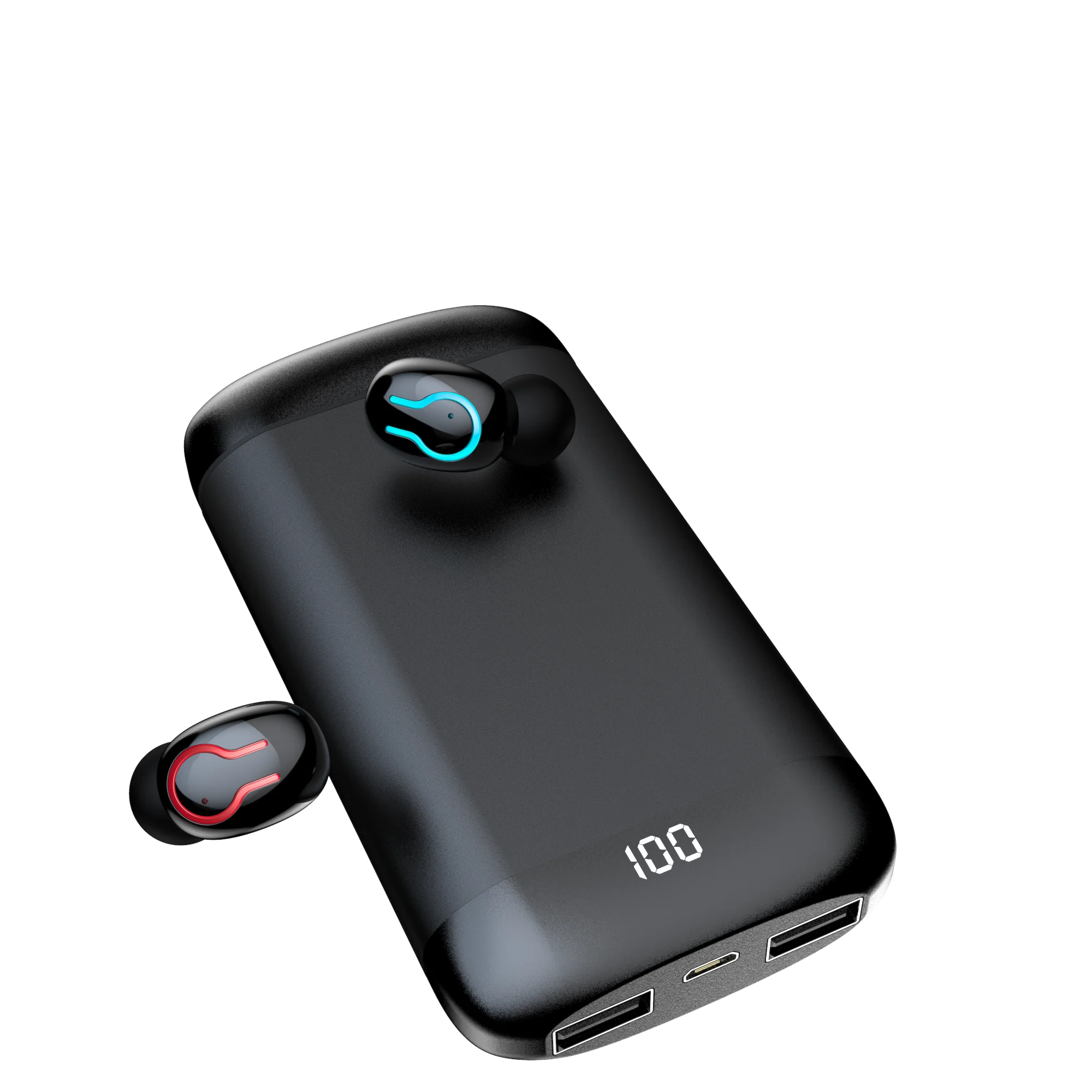 TWS, беспроводные Bluetooth наушники Q66, TWS, мини наушники с зарядкой, для бега, игр, спорта, IPX 5, водонепроницаемые, INTKOOT