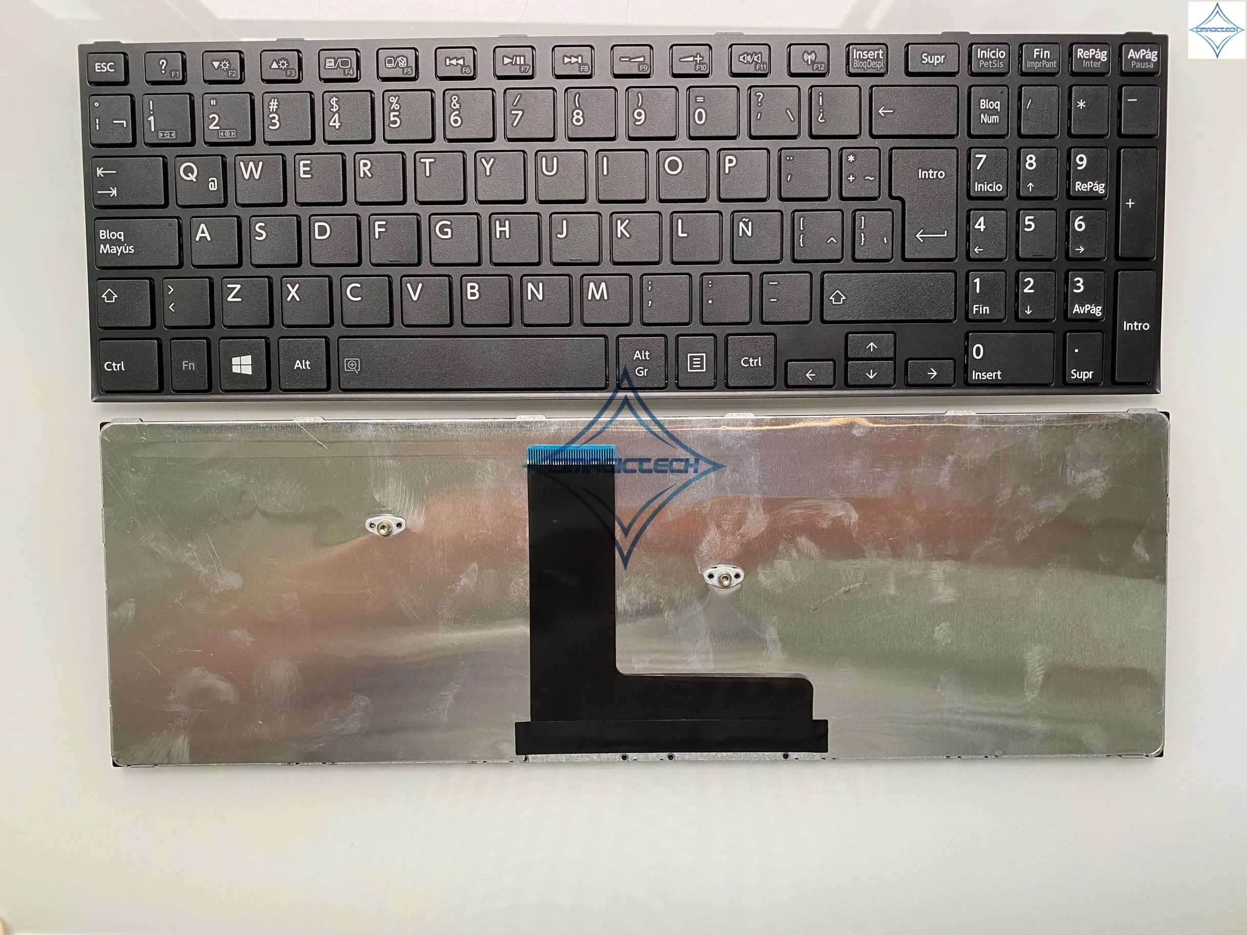 Клавиатура для ноутбука Toshiba Satellite C50-B C55-B C50T-B C50D-B C55-B5300 C55-B5296 испанская Раскладка |