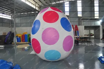 

2.2m High Giant Colorful Inflatable Easter Eggs Dinosaur Egg Closed Egg Party Decoration Brand new Rh