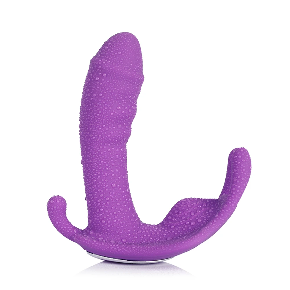 Wearable Butterfly Anal Vibrator With Wireless Remote Control_voghion.com