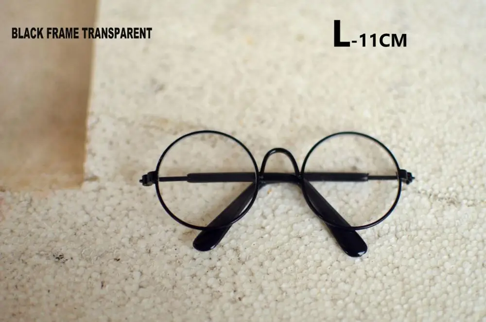 BTransparent-L Кошачьи солнцезащитные очки, солнечные очки для домашних животных, маленькие крутые очки для кошек, летние очки для собак, Аксессуары для кошек - Цвет: BTransparent-L