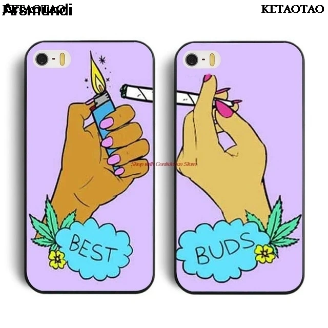 KETAOTAO Best Buds Set of Friends Phone Cases for iPhone 4S 5C 5S 6 6S 7 8 Plus XR XS Max X Case Soft TPU Rubber Silicone | Мобильные